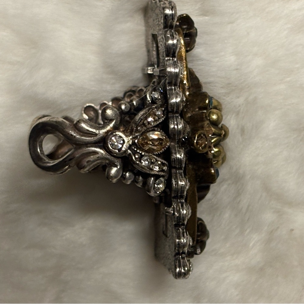 Sweet romance USA Victorian revival Ring women’s size 7 adjustable - Picture 7 of 9